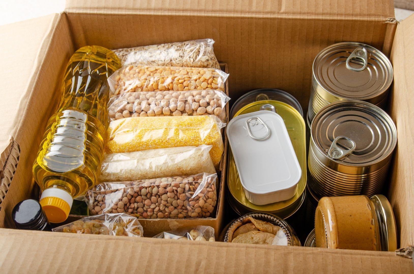 Easy to prepare food to stockpile for emergencies or disasters